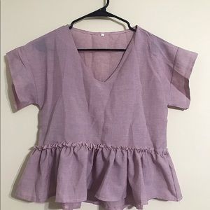 Purple Blouse/Shirt